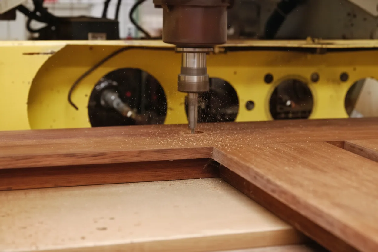 Vakmanschap: hout op maat frezen