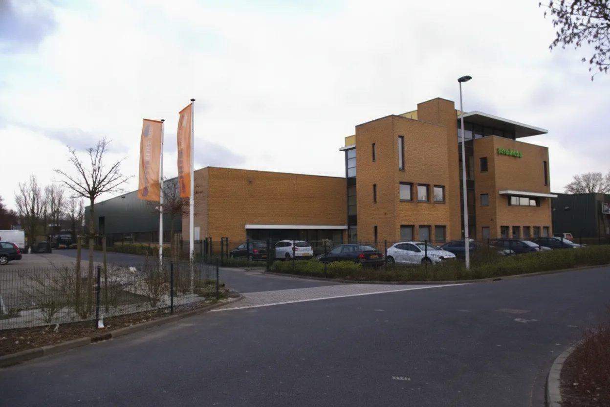 De vestiging van Timmerfabriek Kleinjan in Barendrecht